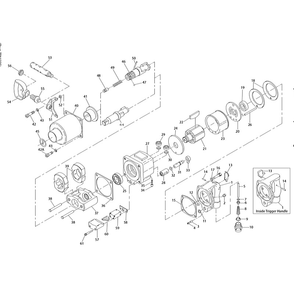 Diagram Diagram and Parts List for IR2945  Ingersoll Rand Wrench